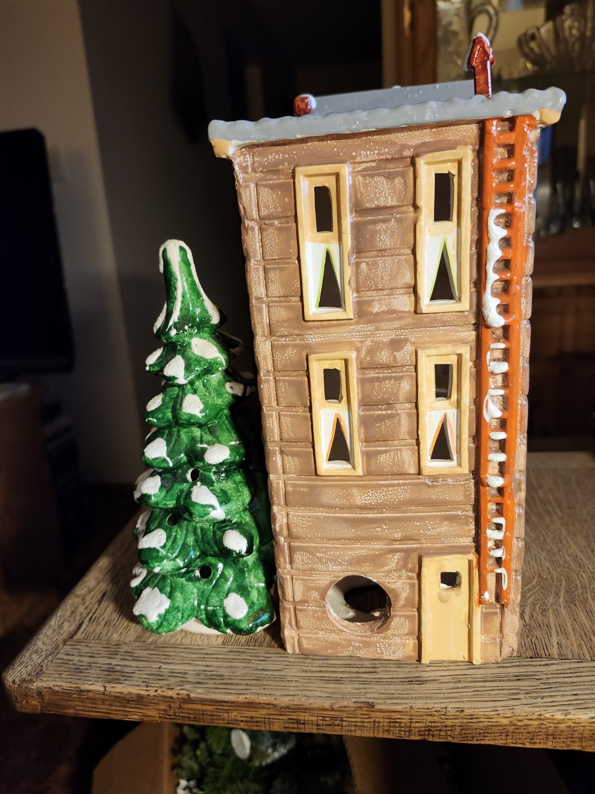 Department 56 1980 Original Snowhouse With Ceramic Tree eBay