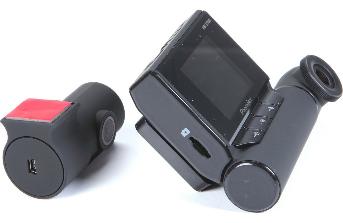 Pioneer VREC-DZ700DC Dual Dash Cam | HD 1080p | Front & Rear | Wi
