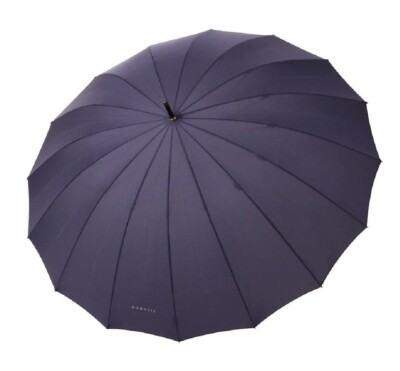 Bugatti Doorman Stockschirm mit Holzgriff Navy