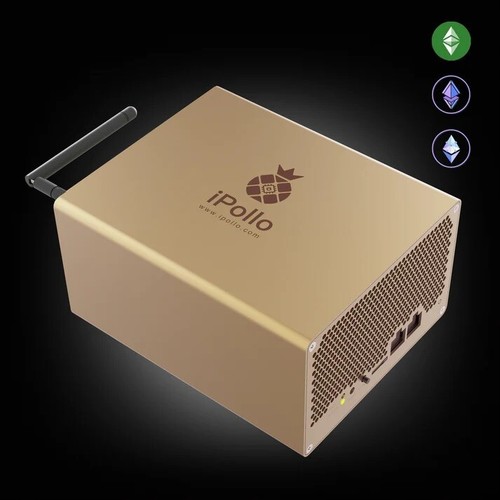 iPollo V1 Mini Wi-Fi 300MH/s OCTA/ ETC/ETH Crypto ASIC Miner. - Picture 4 of 4