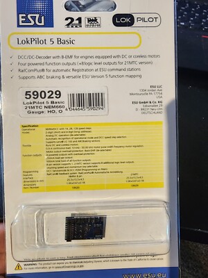 ESU Lokpilot 5 Basic 21mtc 59029