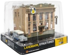 Woodland Scenics HO  With LEDs Citizens Savings  Loan  Built  Ready  BR5033