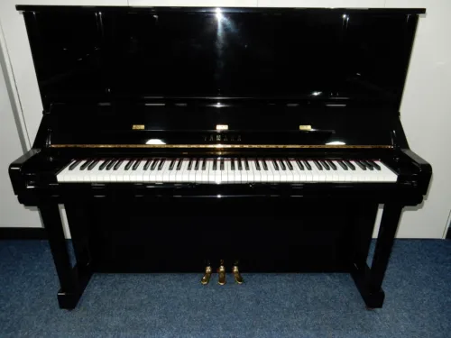 yamaha yus  upright piano. 5 year guarantee. around 30 years old  image 1