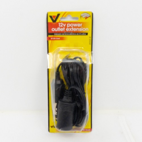 Victor Bell 12 Volt DC Power Outlet Extension 10' Cord New in Package 5 Amp Fuse - Picture 1 of 7