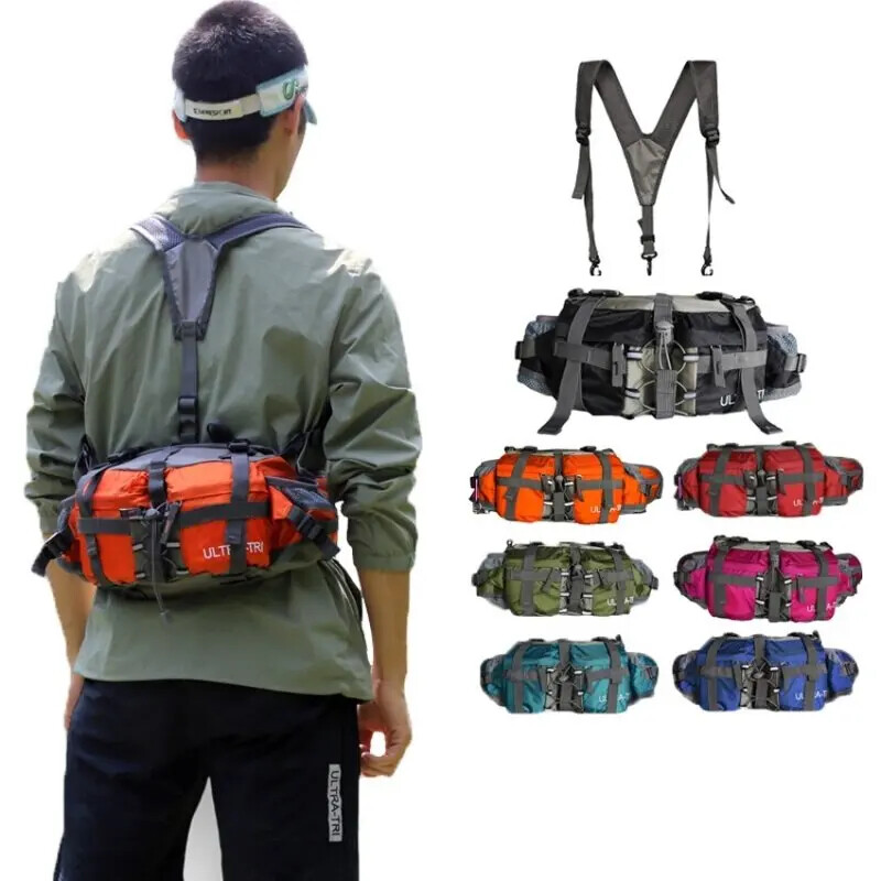 Outdoor Sports Waist Bag Waterproof Multifunctional Hiking Cycling Backpack 5L