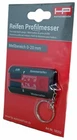 Tire Tread Gauge Tread Depth Gauge Black Red HP Car Accessories 18252
