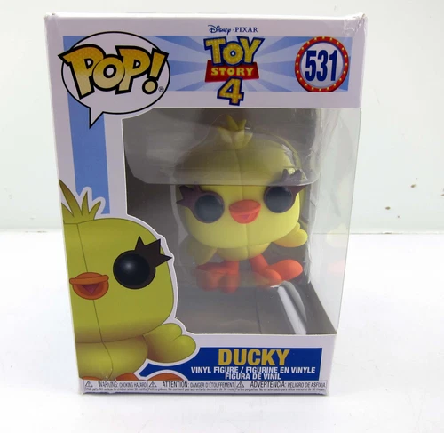 NEW Funko POP! Disney Pixar Toy Story 4 Ducky Flocked #531 Exclusive Figure