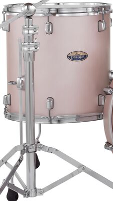 Pearl Decade Maple 16x16'' Rose Mirage Lacquer Floor Tom Drum w/Legs Auth Dealer