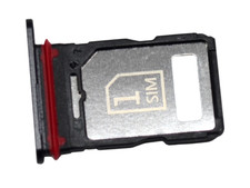 OEM MOTOROLA MOTO EDGE 40 PRO REPLACEMENT BLACK DUAL SIM CARD HOLDER TRAY