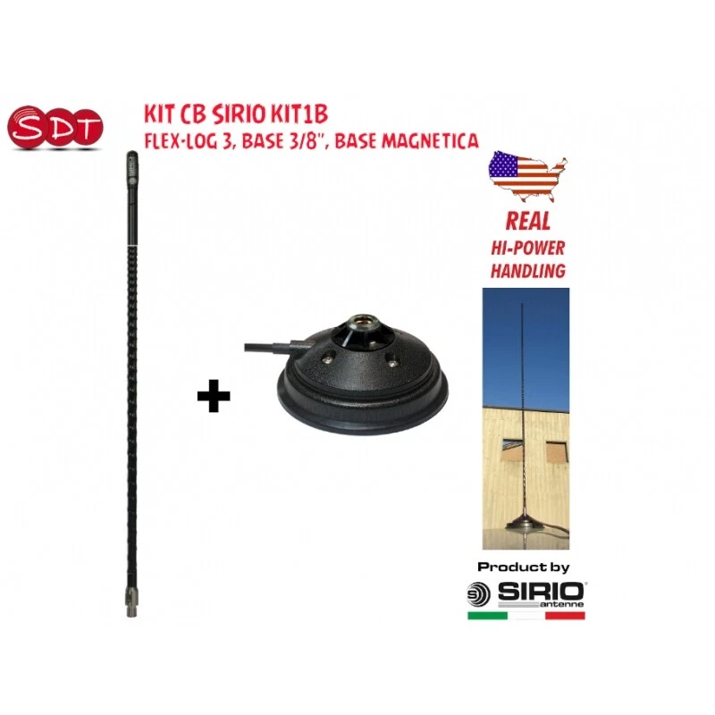 Antenna Base Magnetica Per Scanner E Radioamatore - BNC Maschio, Bande VHF/UHF - Vic_space1