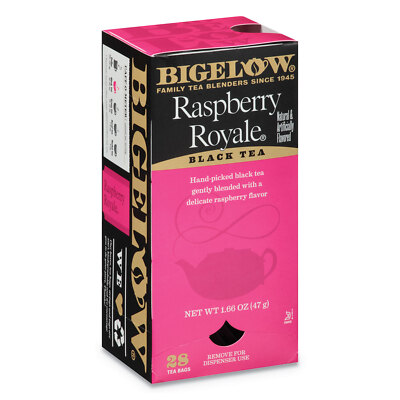 Bigelow Raspberry Black Tea Raspberry 0.34 lbs 28/Box 003401