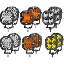 3inch LED Work Light Flood/Spot Cube Pods Bar Driving Fog Lamp Offroad Truck SUV