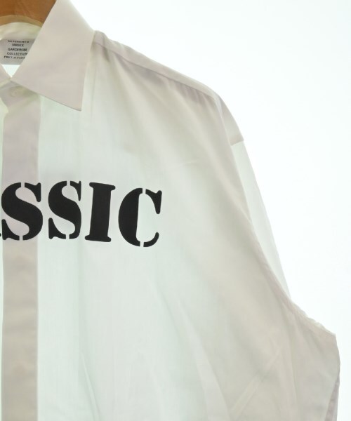 VETEMENTS Casual Shirt White XS 2200473615017 INSTITUTO TECNOLÓGICO
