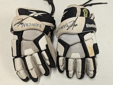 Reebok Lacrosse ZG3 Gloves 8” Black and White
