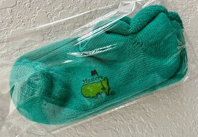 MASTERS Green Golf Ladies Vintage Terry Cushion Sun Ankle Roll Socks NWT