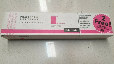 Genuine Tektronix Xerox 016182600 016-1826-00 Magenta 5 Pack + Black 2 Pack New