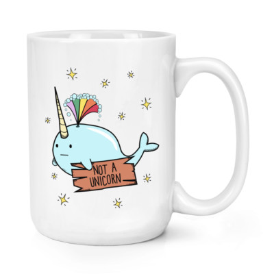 Crazy Balena Lady Stars Tazza Da 10oz (300ml) - Design Simpatico Con Balena E Stelle - 2