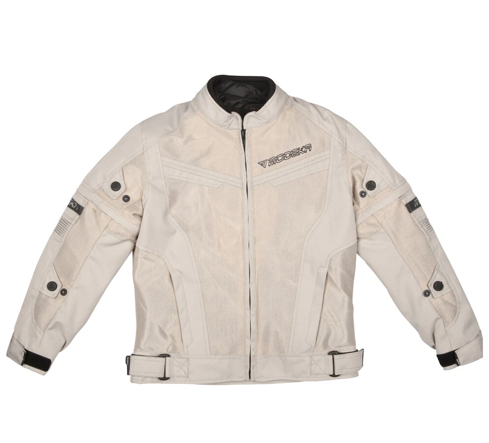 Modeka x Vent Kids Size 140 Motorcycle Jacket for Waterproof Summer Light Grey