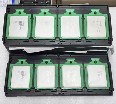 2 x AMD EPYC 7282 CPU 16c/32t 2.8Ghz Support supermicro h11dsi-nt dell R7525