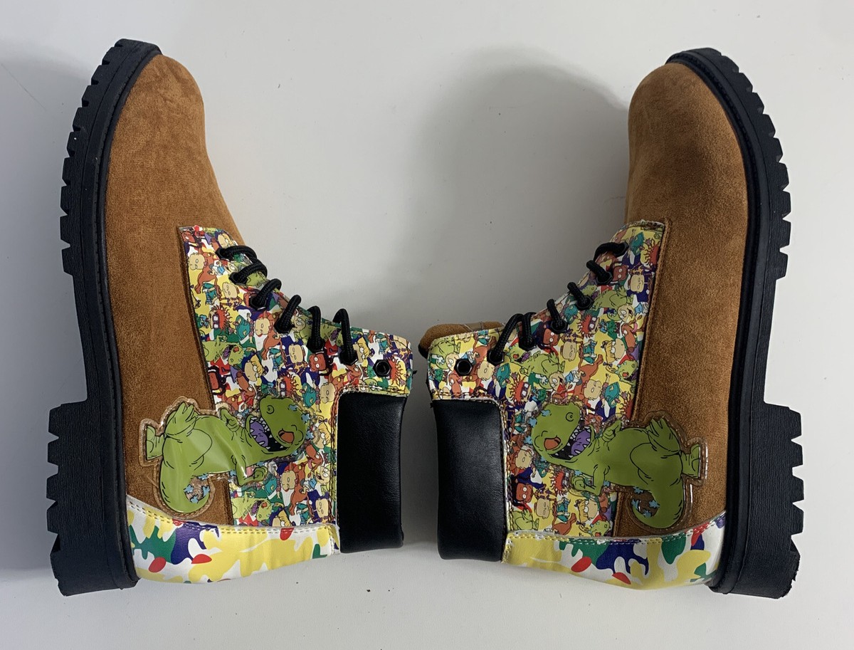 Nickelodeon Rugrats Boots Men\'s Sz-8 Camel brown NWT Nickelodeon Rugrats Boots 11 (44) | Mercari main image 4
