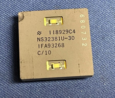 NS32381U-30 NSC PGA GOLD VINTAGE COLLECTIBLE RARE NOS LAST ONE QTY-1