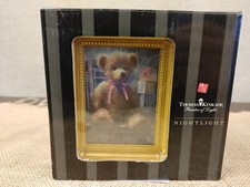 Thomas Kinkade Painter of Light A Trusted Friend Gold Frame Nightlight NEW INBOX