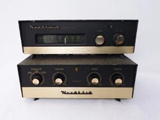 Beautiful Heathkit EA-3 & Heathkit FM-4 Mono Tube Amplifier Set Restored