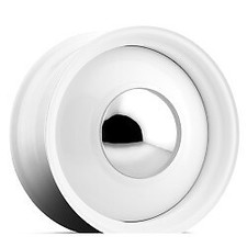 1 Boyd Coddington 17x7 6x5.50 0 61w Smoothie White Wheel Rim