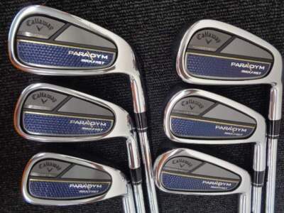 Golf Iron Set Callaway PARADYM MAX FAST N.S.PRO ZELOS7 (S) 6pcs 6