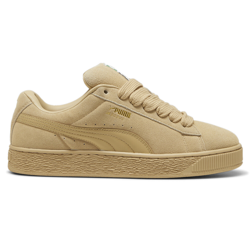 Мужские бежевые кроссовки Puma Suede Xl на шнуровке Повседневная обувь 39520535