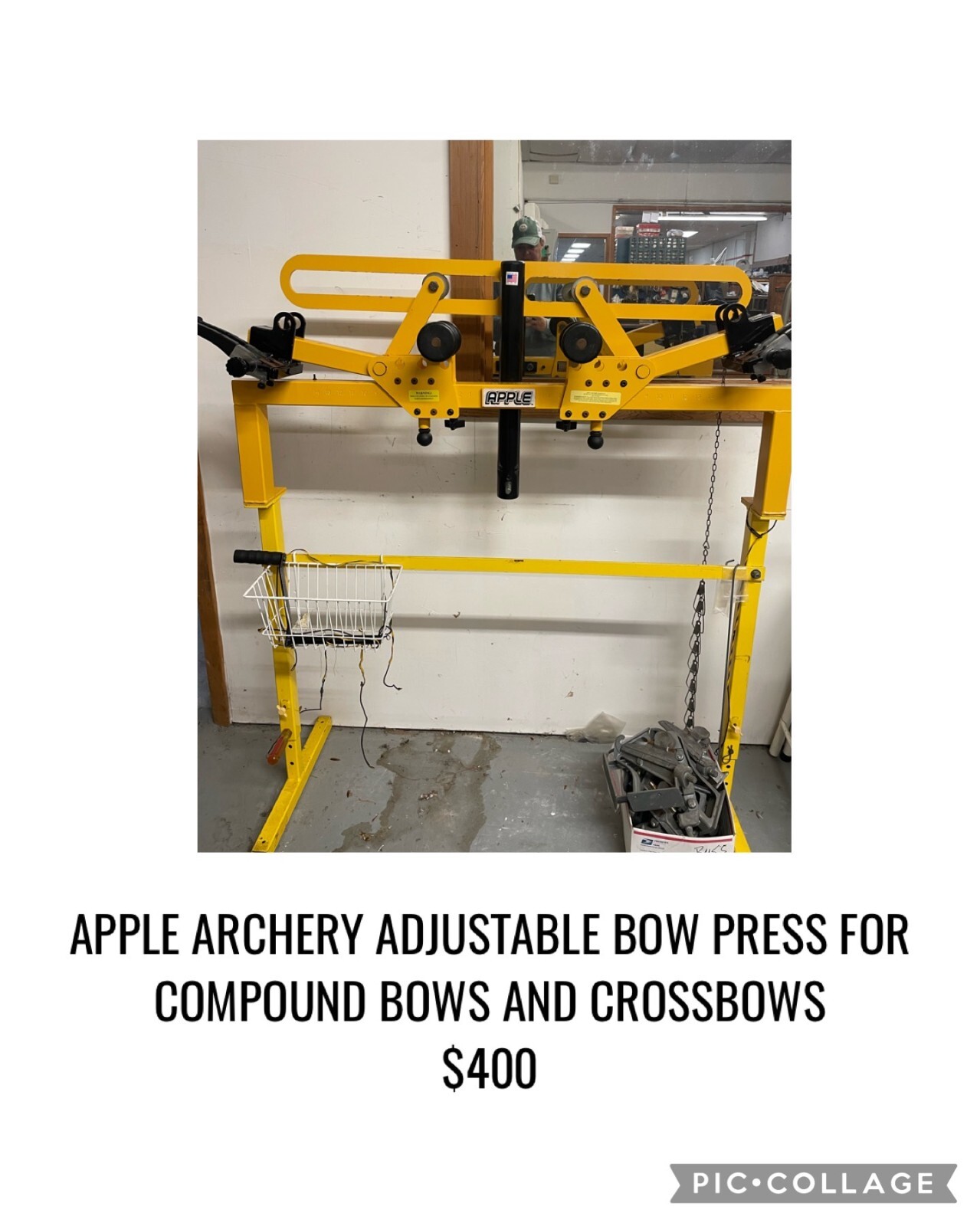 Apple archery adjustable bow press eBay