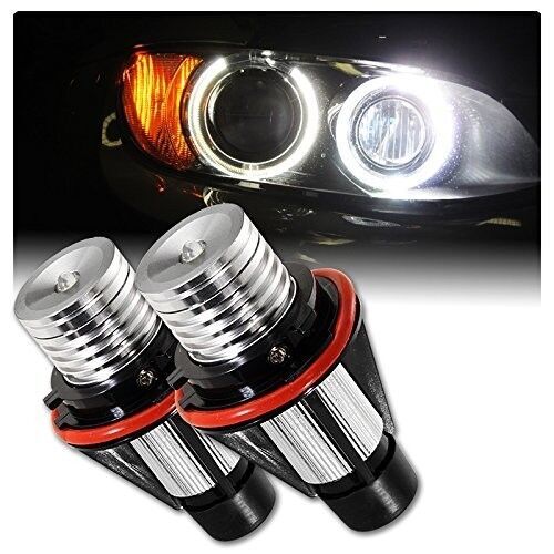 2PCS White LED Angel Eye Halo Ring Light Bulbs Lamp Fit For BMW E39 E60 E53 X5 - Bild 2 von 11