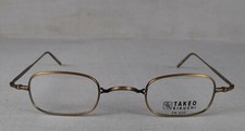 New TITANIUM TAKEO KIKUCHI EYEGLASS FRAME 839 bronze made in Japan