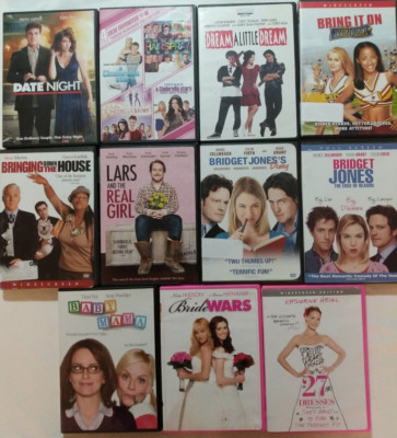 14 DVD Romantic Comedy Date Night Cinderella Story Bridget Jones Bride Lars Baby
