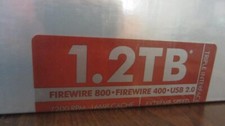 Disco rigido esterno nuovo sigillato LaCie D2 1,2 TB Big Disk Extreme FireWire 800