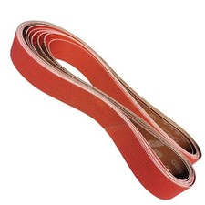 6 Pack 2" x 72" Ceramic Sanding Belts 36-120 Grit for Metal Grinding Wood