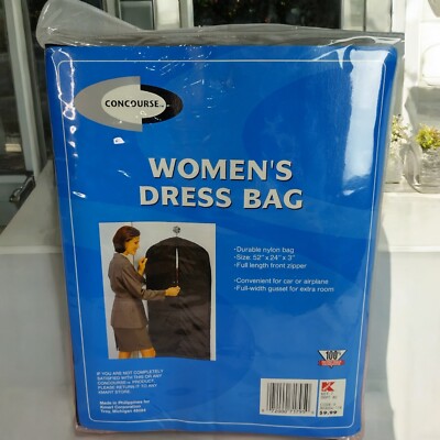 Vtg Concourse Women's Travel Garment Bag Kmart New Old Stock