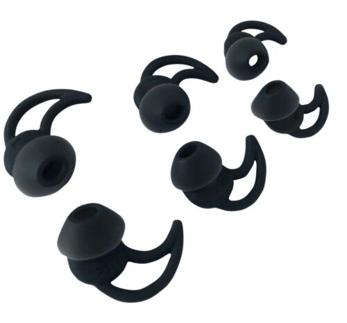 Replacement Silicone Ear Buds Tips For Bose Aviation Headset ProFlight 1 and 2 - Afbeelding 1 van 6