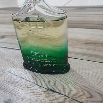 Creed Original Vetiver 3.3oz 100 ml Eau De Parfum Spray 100