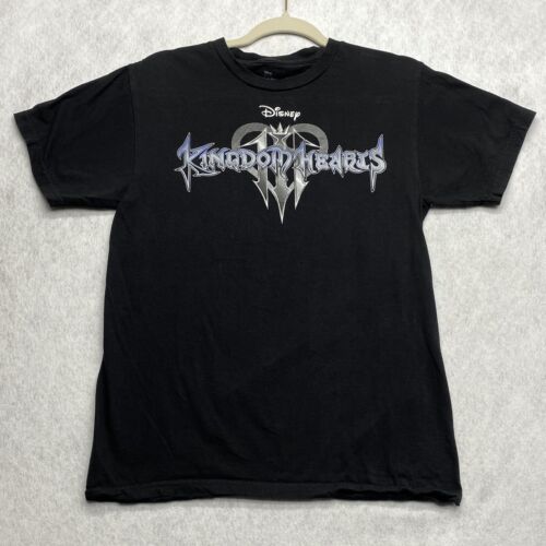 Disney Kingdom Hearts T Shirt Mens Small Black Gamer Playstation Short Sleeve - Picture 1 of 15