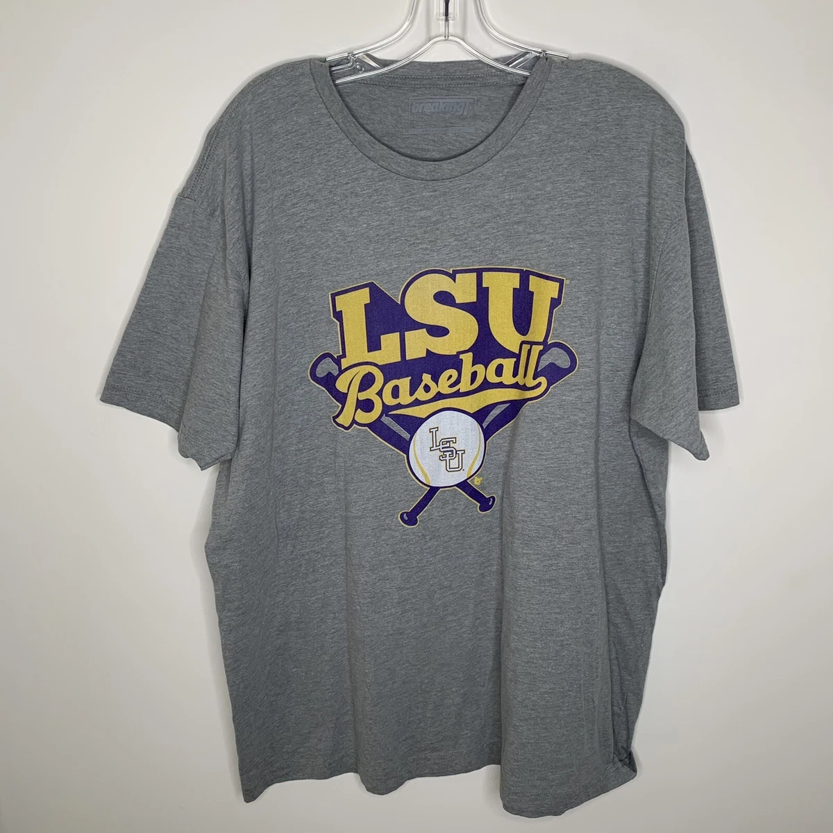Grey lsu shirt sale