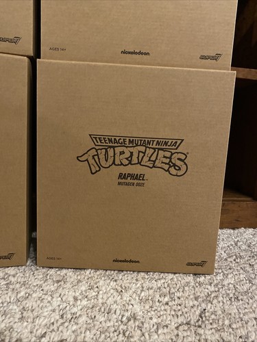 NEW Super 7 TMNT Ultimates Complete Mutagen Ooze Action Figure Set - 4 Total NIB - Picture 5 of 17