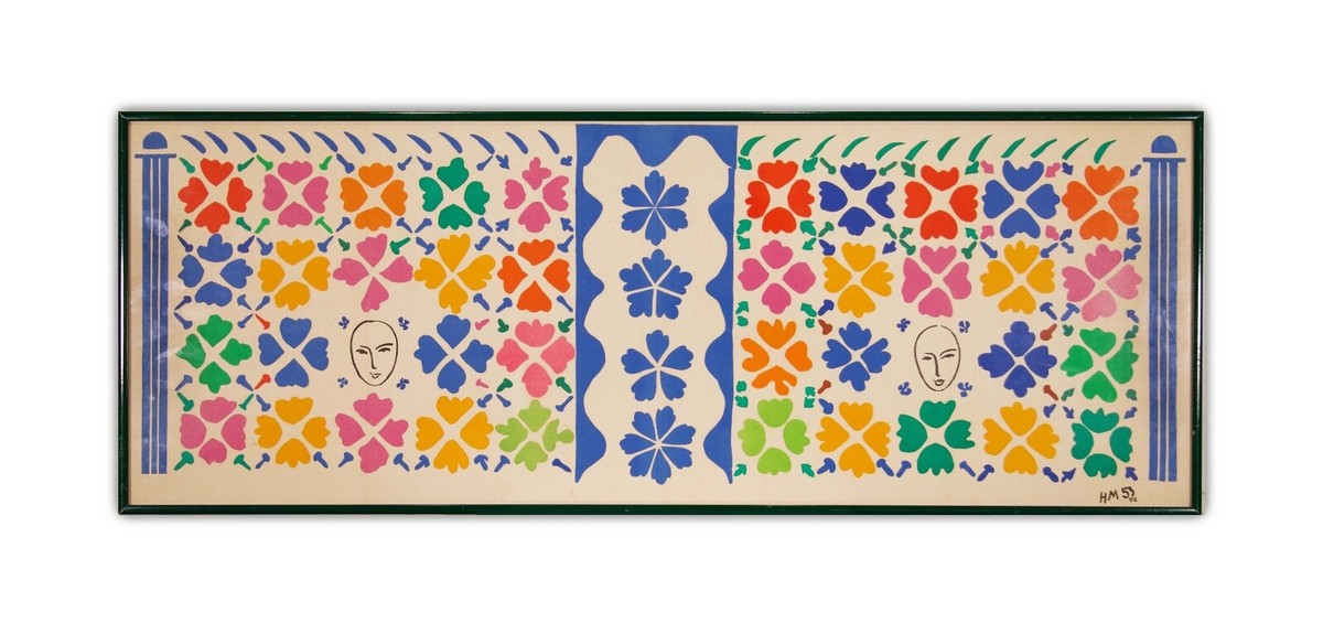 アンリマティス【Large Decoration with Masks】 Henri Matisse. Large Decoration with Masks. 1953 | MoMA