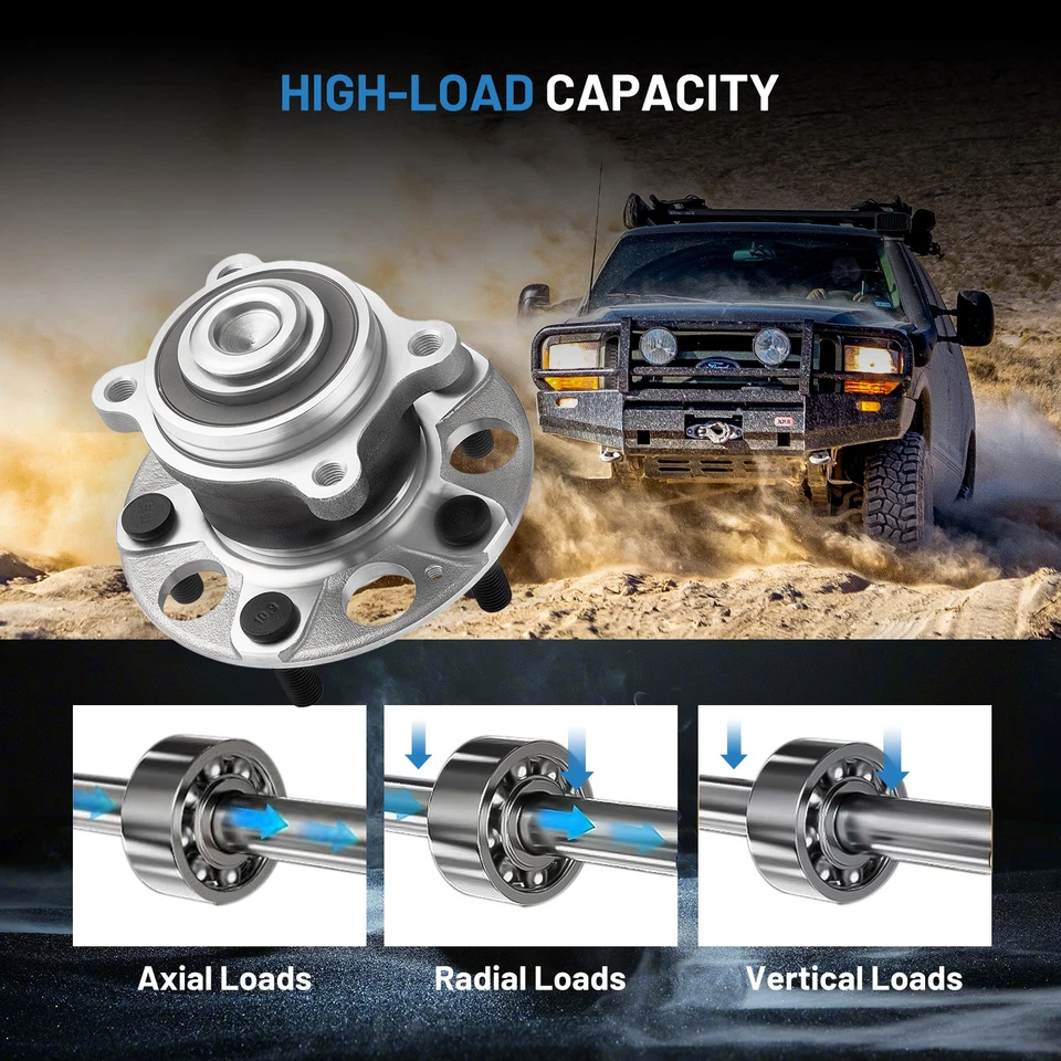 For 2004 2005 - 2008 Acura TSX 2005 - 2007 Honda Accord Wheel Hub Bearings Rear Foto 4 de 4