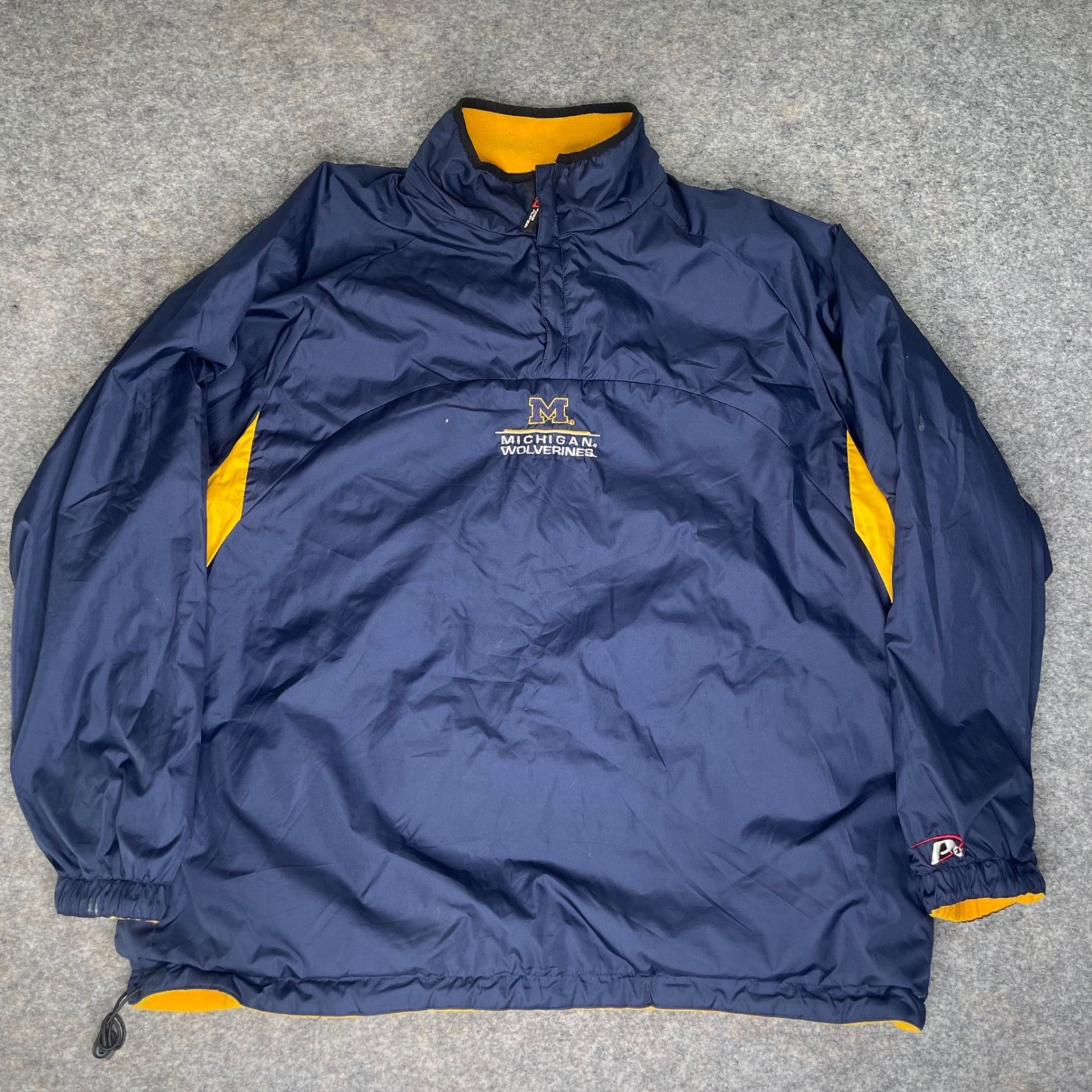 Michigan Wolverines Pullover Jacket Windbreaker R… - image 2