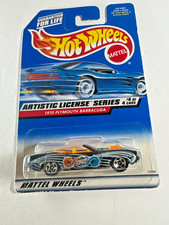Hot Wheels 1970 Plymouth Barracuda Artistic License Series #732 1998 Sealed