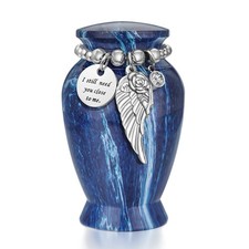Small Urns for Human Ashes Keepsake 2.85 Inches Memorial Mini Cremation Urn f...