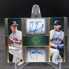 TOPPS 2024 DIAMOND ICONS Greg Maddux & Randy Johnson DUAL AUTO /25 #IDAMJ