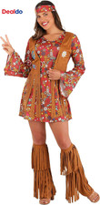 Costumes Women'S Peace Love Hippie Adult Costume