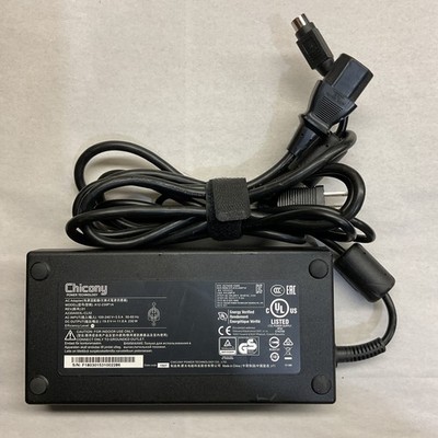 Genuine Chicony AC Adapter A12-230P1A 19.5V 11.8A 230W 4-pin Laptop Charger